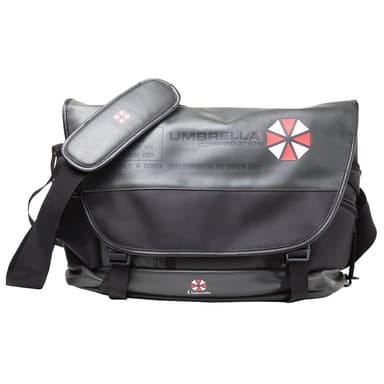 Resident Evil T-Virus viivakoodikuvioitu laukku (musta)