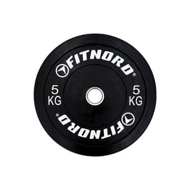 FitNord Bumper Black, Levypainot Bumper 20 kg