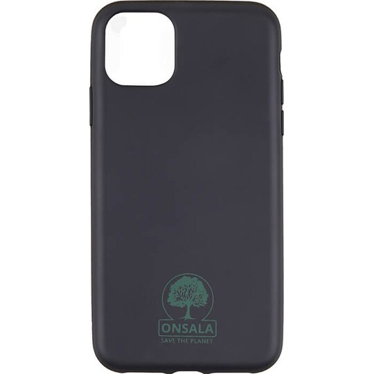 Gear Onsala iPhone 12 / 12 Pro eco suojakuori (musta)