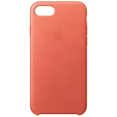 Apple iPhone 7 nahkakuori (oranssinpunainen)