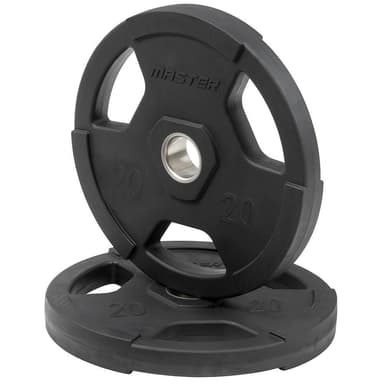 Master Fitness Painolevy Deluxe, Levypainot Kumipäällyste 15 kg