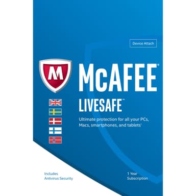 McAfee LiveSafe Premium (tietokoneen ostajalle)