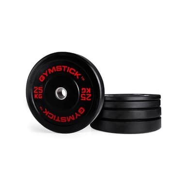 Gymstick Painolevy Bumper Plate, Levypainot Bumper 15 kg