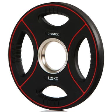 Gymstick Painolevy PU Weight Plate, Levypainot Kumipäällyste 10 kg