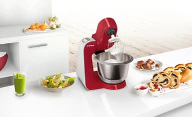Bosch MUM5 CreationLine yleiskone (punainen /hopea)