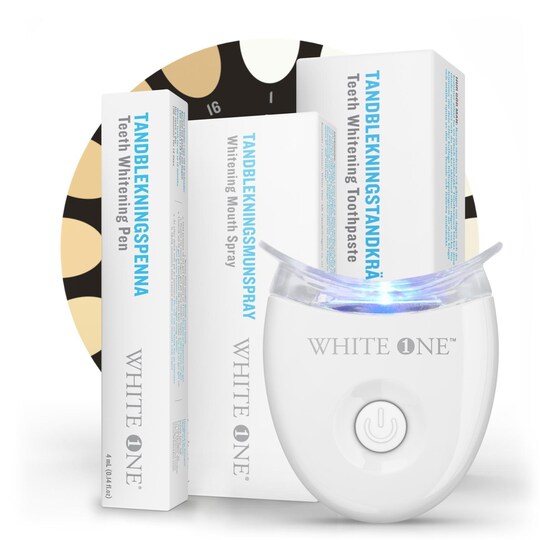 White One® Ultimate Hampaiden valkaisusarja | Teeth Whitening