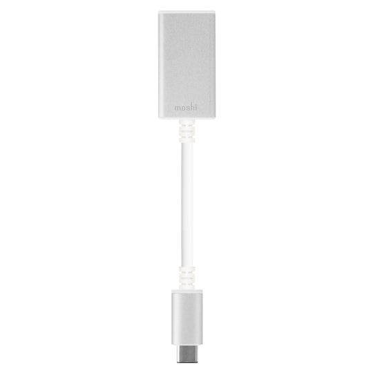 Moshi USB-C - USB adapteri (hopea)