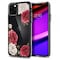 iPhone 11 Pro Suojakuori Kovamuovi Red Floral