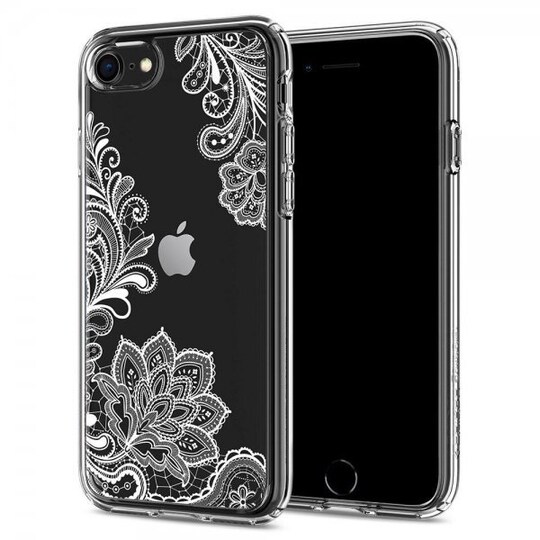 iPhone 7/8/SE 2020 Suojakuori White Mandala