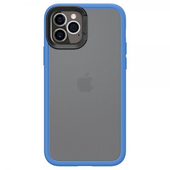 iPhone 12/iPhone 12 Pro Suojakuori Color Brick Linen Blue
