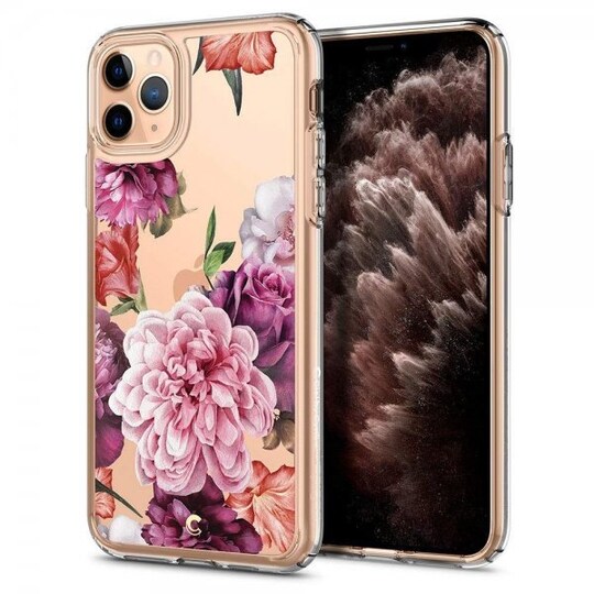 iPhone 11 Pro Suojakuori Kovamuovi Rose Floral