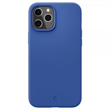 iPhone 12 Pro Max Suojakuori Silikoni Linen Blue