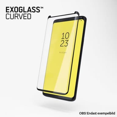 Exoglass Curved Samsung Galaxy A20e Näytönsuoja Härdat Lasi