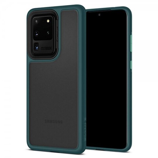 Samsung Galaxy S20 Ultra Suojakuori Color Brick Forest Green