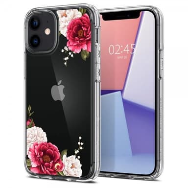 iPhone 12 Mini Suojakuori Cecile Red Floral
