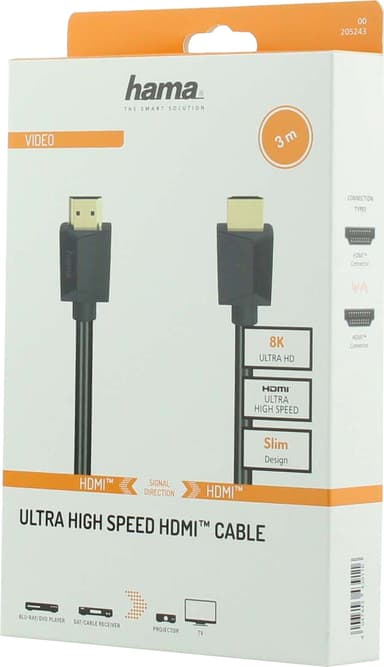 Hama 8K HDMI kaapeli (3 m)