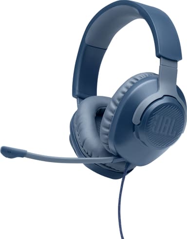 JBL Quantum 100 pelikuulokkeet (sininen)