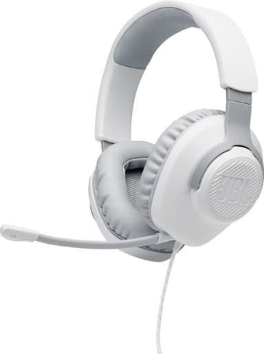 JBL Quantum 100 pelikuulokkeet (valkoinen)