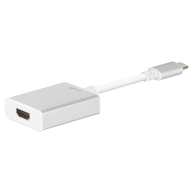 Moshi USB-C - HDMI adapteri (hopea)