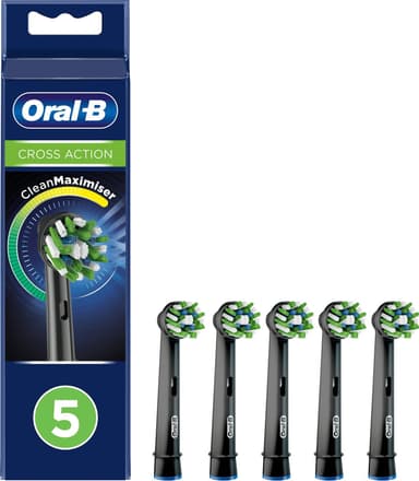 Oral-B CrossAction hammasharjan harjaspäät 325482 (musta)