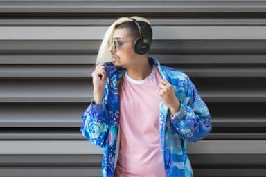 Koss KPH7 langattomat on-ear kuulokkeet (musta)