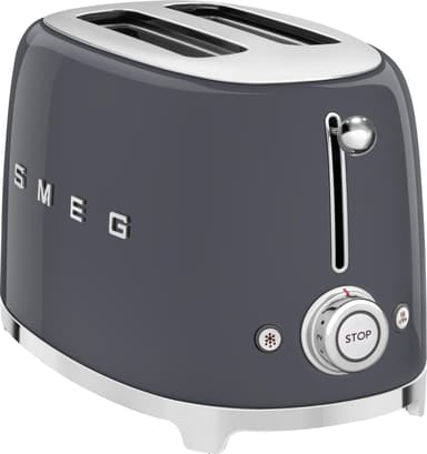 Smeg 50’s Style leivänpaahdin TSF01GREU (harmaa)