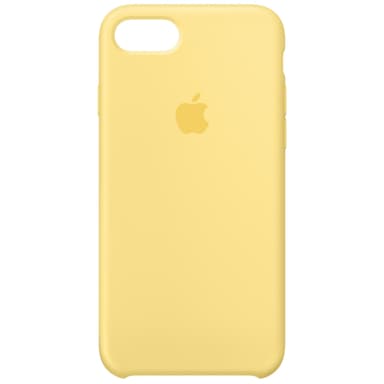 Apple iPhone 7 silikonikuori (vaaleankeltainen)