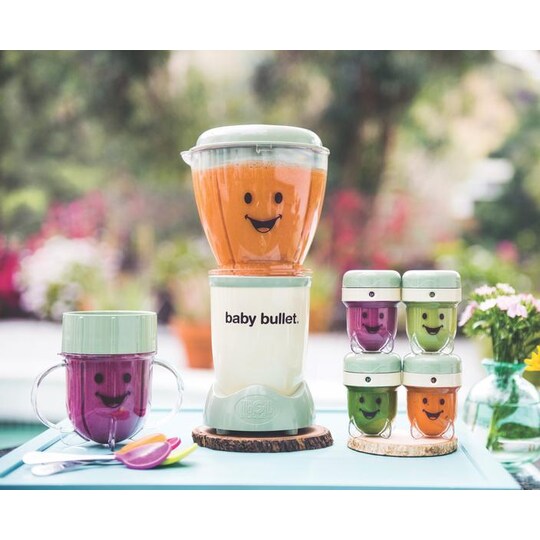 BabyBullet (Vihreä, 22-osaa, Mixer/Blender)