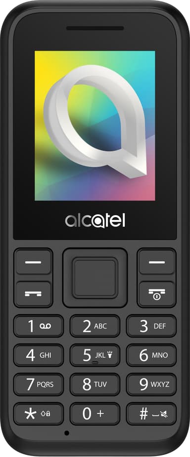 Alcatel 1066D matkapuhelin (musta)