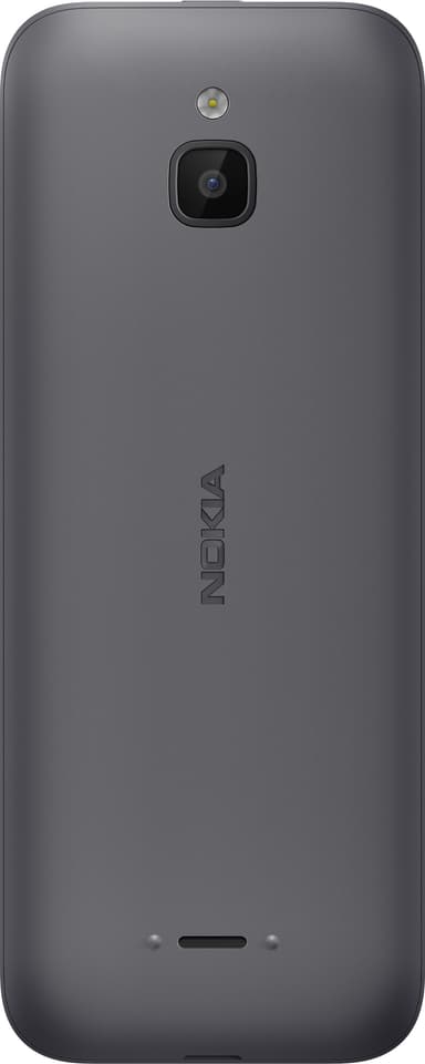 Nokia 6300 4G matkapuhelin (hiilenharmaa)