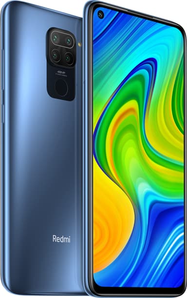 Xiaomi Redmi Note 9 älypuhelin 4/128GB (harmaa)