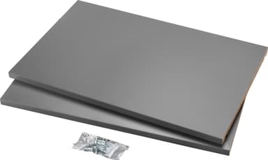 Epoq Standard kulmahylly 100x58 cm 2 kpl (grafiitti)