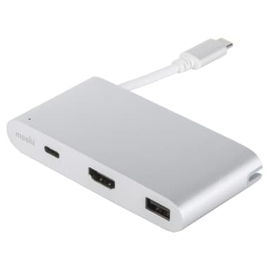 Moshi USB-C 3-in-1 adapteri (hopea)