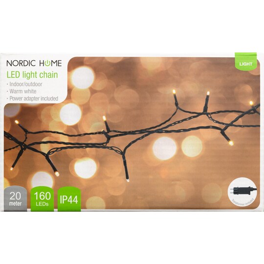 Nordic Home Christmas valonauha 4420032 (valkoinen)