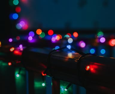 Nordic Home Christmas valonauha 4420030 (RGB)