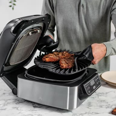Ninja Foodi sähkögrilli + kiertoilmakeitin AG301EU