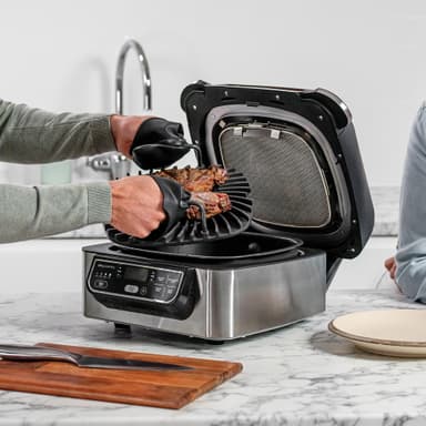 Ninja Foodi sähkögrilli + kiertoilmakeitin AG301EU