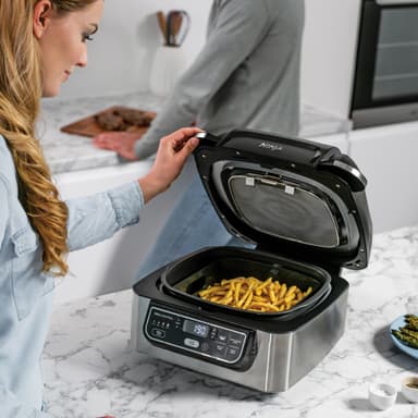 Ninja Foodi sähkögrilli + kiertoilmakeitin AG301EU