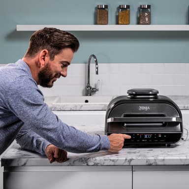 Ninja Foodi MAX sähkögrilli + kiertoilmakeitin AG551EU