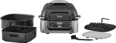 Ninja Foodi sähkögrilli + kiertoilmakeitin AG301EU