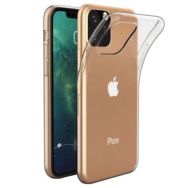 Silikonikotelo läpinäkyvä Apple iPhone 11 Pro Max (6.5 ")