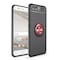 Huawei P10 Plus Slim Ring kotelo (VKY-L29)  - Musta / punainen