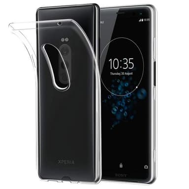 Silikonikotelo läpinäkyvä Sony Xperia 1 (J9110)