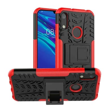 Iskunkestävä Suojakuori Huawei Y6 2019 (MRD-LX1)  - punainen