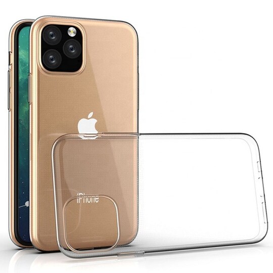 Silikonikotelo läpinäkyvä Apple iPhone 11 Pro Max (6.5 "")