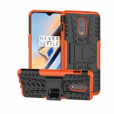 Iskunkestävä Suojakuori OnePlus 6T (A6010)  - oranssi