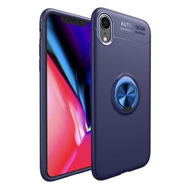 Slim Ring kotelo Apple iPhone XR (6.1 ")  - sininen