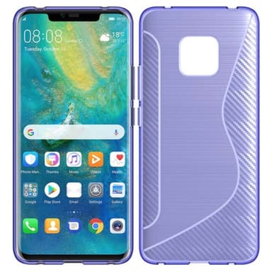 S Line Suojakuori Huawei Mate 20 Pro (LYA-L29)  - violetti