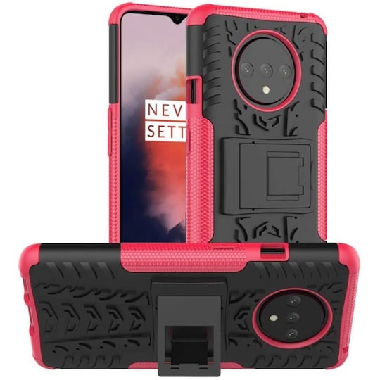 Iskunkestävä Suojakuori OnePlus 7T (HD1903)  - pinkki