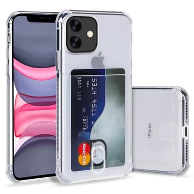 Silikonisuoja Apple iPhone 11 (6.1 ") -korttipaikalla